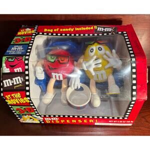 M&M's At The Movies In 3D Candy Dispenser Limited Edition Collectible MM Vintage